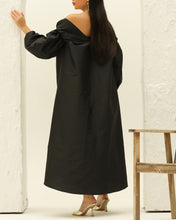 Black Taffeta Set