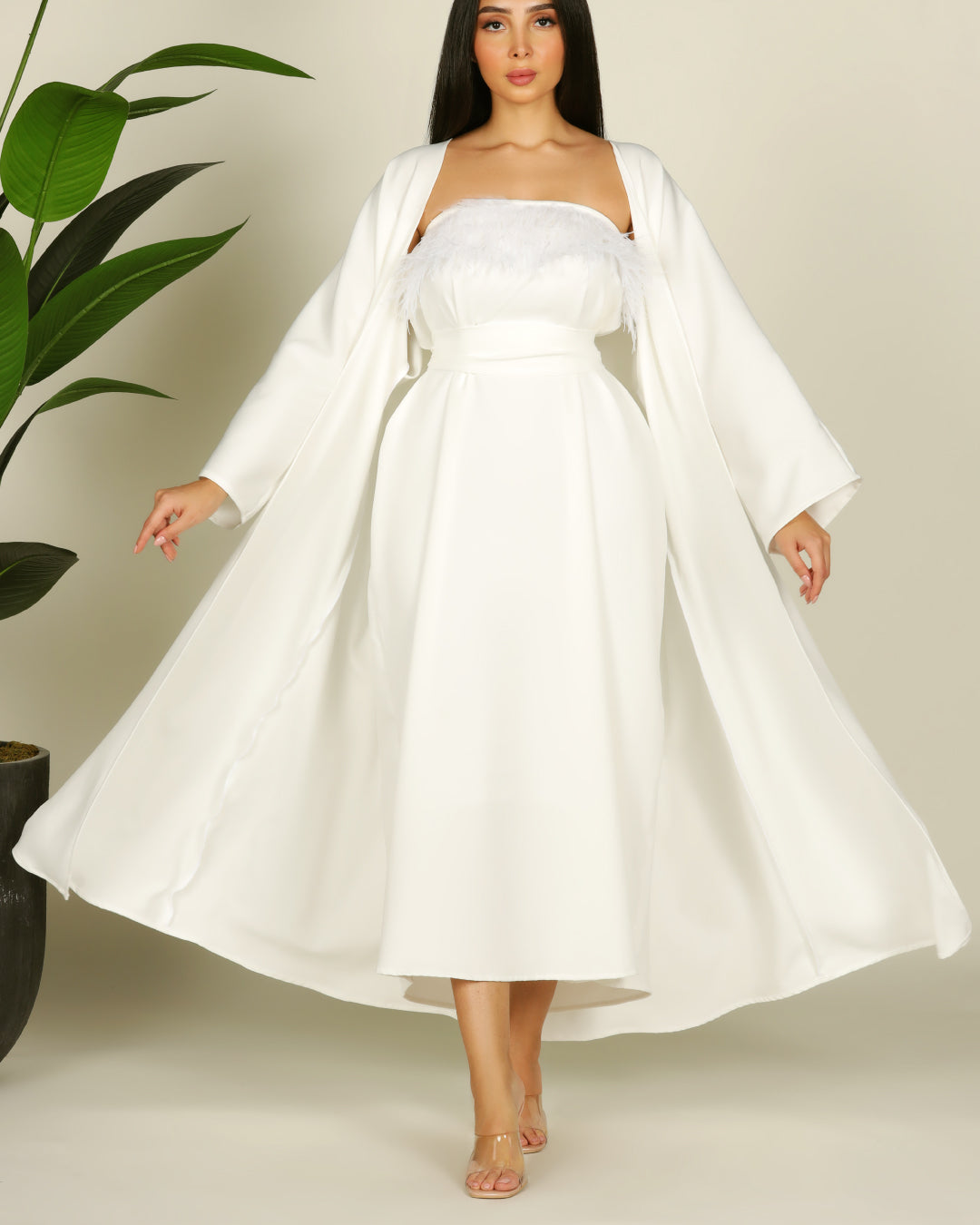 Feather Affair White