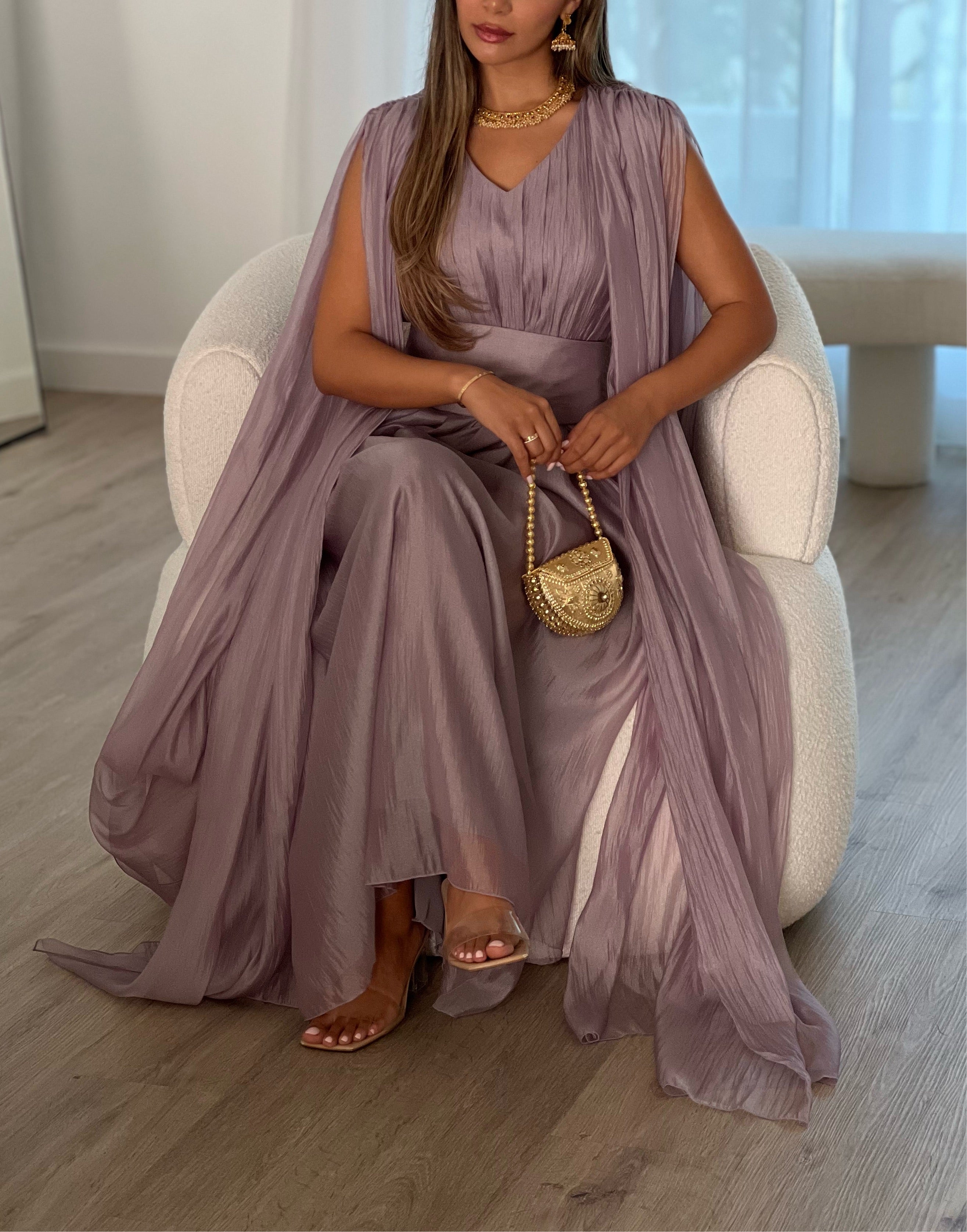 Maia Dress - Lavender